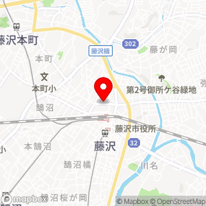 トラストパーク 藤沢駅前の地図