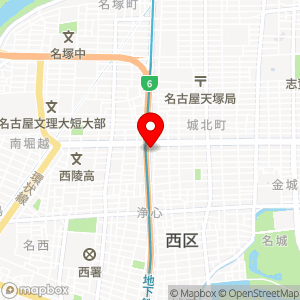 コインパーク デニーズ・AOKI浄心店の地図