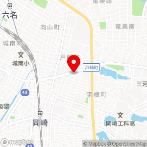 ローソン 岡崎羽根北町店の地図