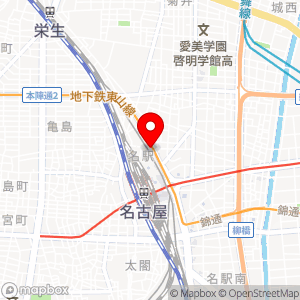 タイムズ JPタワー名古屋の地図