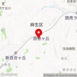 三井のリパーク 百合ヶ丘駅前の地図