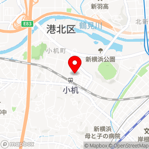 タイムパーキング 小机町の地図