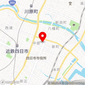 一号舘 四日市店の地図