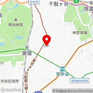 エコロパーク 原宿通り第2の地図