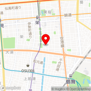 名鉄協商パーキング 久屋南第6の地図