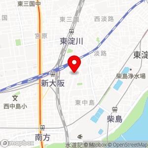 三井のリパーク 新大阪駅東の地図