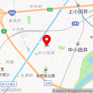ファミリーマート 中小田井三丁目店の地図