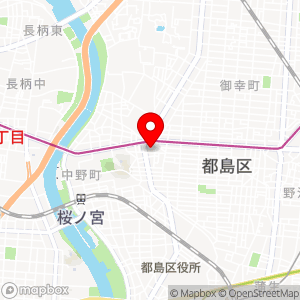 ダイエー グルメシティ都島本通店の地図