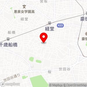 三井のリパーク 経堂5丁目第5の地図