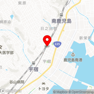 テクノパーキング 宇宿1丁目第6の地図
