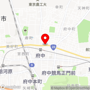 オオゼキ 府中店の地図