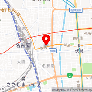 セブン-イレブン 名古屋名駅4西柳公園東店の地図