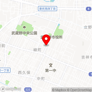 ミニストップ 武蔵野緑町店の地図