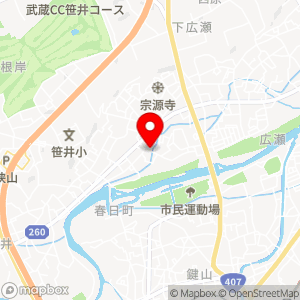 Ｐ狭山笹井－０３駐車場の地図