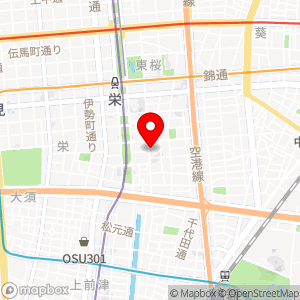 名鉄協商パーキング 栄5丁目第6の地図