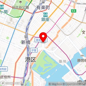 汐留駐車場の地図