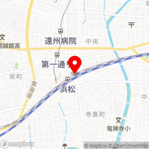 セブン-イレブン 浜松駅東店の地図