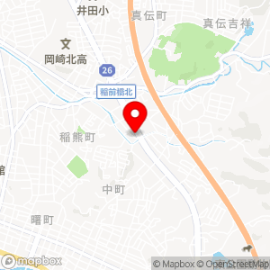 ファミリーマート 岡崎小呂町店の地図
