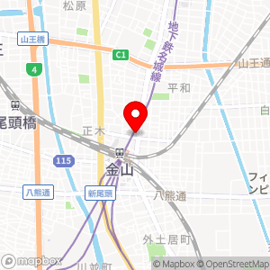 ミニストップ 名古屋金山1丁目店の地図