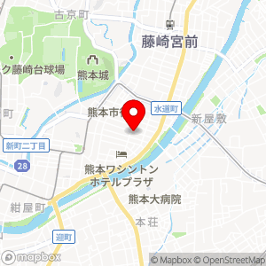 セブン-イレブン 熊本銀座通り店の地図
