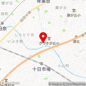 東都パーク しらとり台の地図