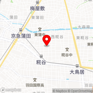 ナビパーク 西糀谷第4の地図