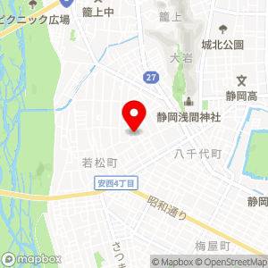 セブン-イレブン 静岡神明町店の地図