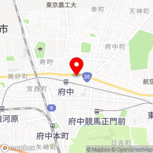 京王コインパーク 京王タワーパーク府中の地図