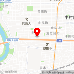 三井のリパーク 剣町の地図