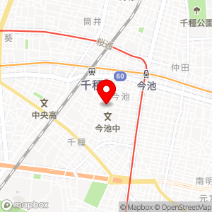 三井のリパーク 今池第17の地図