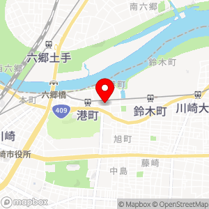 コインパーク 川崎港町の地図