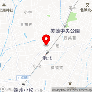 秀英予備校 浜北校駐車場の地図