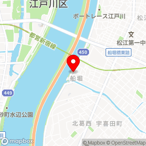セブン-イレブン 江戸川船堀西店の地図