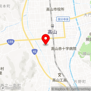 ファミリーマート 高山西之一色店の地図