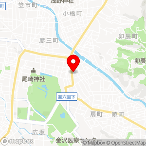 タイムズ金沢兼六園北の地図