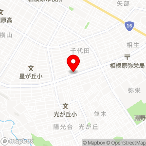 ローソン100 相模原千代田の地図