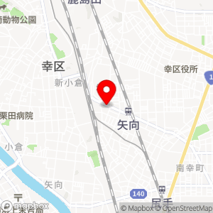 ナビパーク 矢向第8の地図