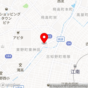 ファミリーマート 江南東野町店の地図