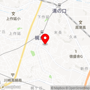 ショウワパーク 梶ヶ谷の地図