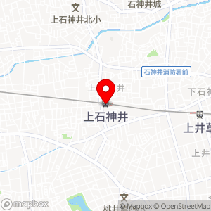 西友 上石神井店の地図