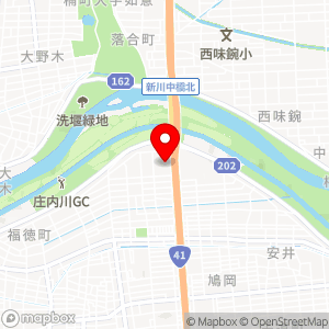 ホワイト急便 中切ss 店（名古屋市北区）の地図