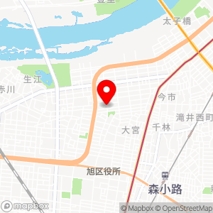 NBパーキング 中宮の地図