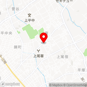 ファミリーマート 上尾上平公園南店の地図