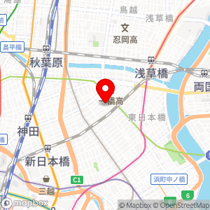 クレアスパーク パレステュディオ神田EASTの地図