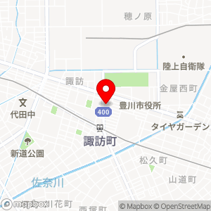 いずみパーキング 名古屋銀行豊川支店の地図