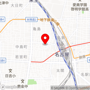 三井のリパーク 則武2丁目第2の地図