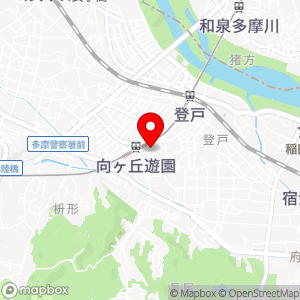 ローソン 向ヶ丘遊園東店の地図