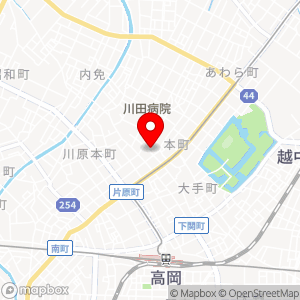 名鉄協商パーキング 高岡坂下町の地図