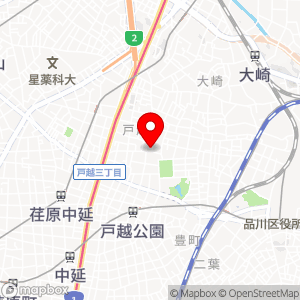 エコロパーク 戸越第3の地図