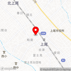 デイリーヤマザキ 上尾中央総合病院店の地図